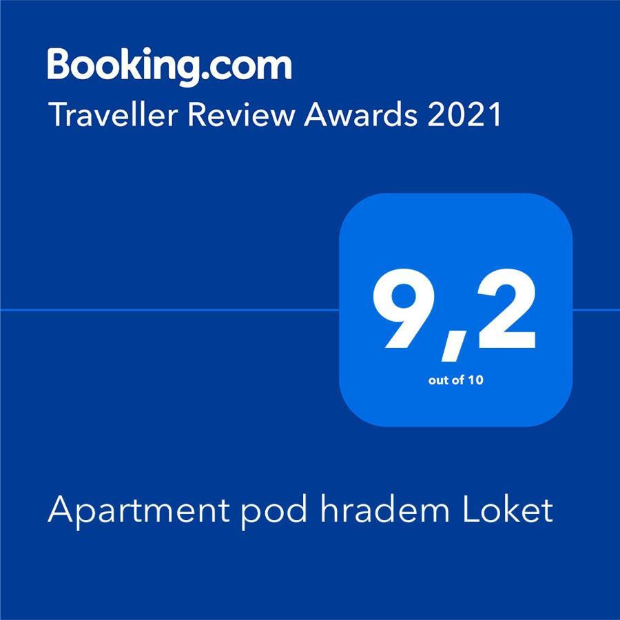 Apartment Pod Hradem Loket Exterior foto